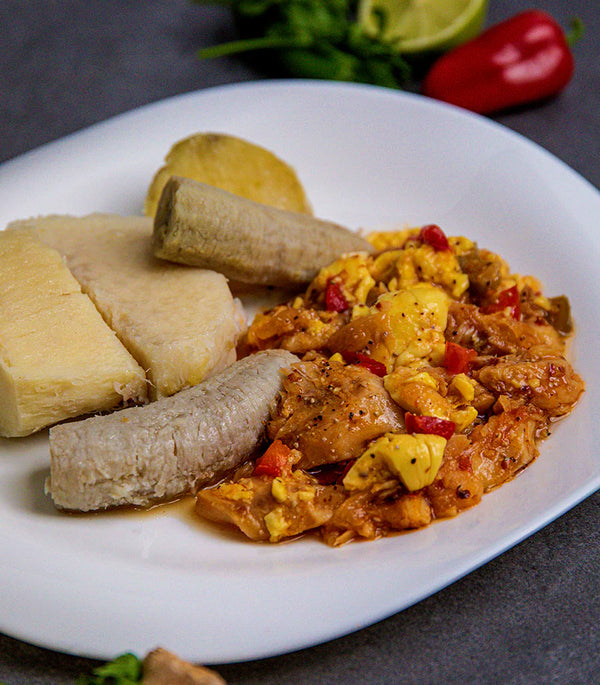 Ackee and Saltfish with Yam Ready Meal