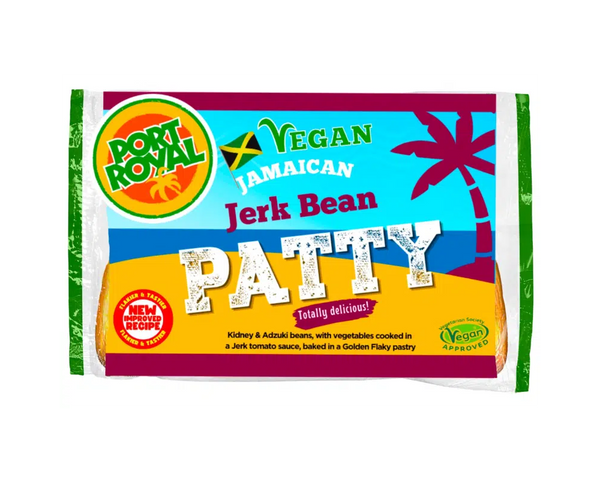 Port Royal Jamaican Jerk Bean Patty 12 Pack